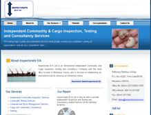 Tablet Screenshot of inspectorate-ea.com